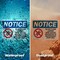 Signmission Do Not Climb Ladder! Roof Access OSHA Notice Sign, Plastic, 10in W x 7in L, 2PK OS-2PACK-NS-P-710-L-11098 - alternate 4